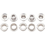 Problem Solvers Chainring Bolts Single Silver Alloy - 5 Pack
