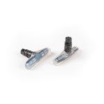 Eclat Force BMX Brake Pad, Male Bolt Black / Clear