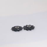 Campagnolo Record 10 with Carbon Cage and all 9 Speed Derailleur Pulleys Pair. RD-RE600